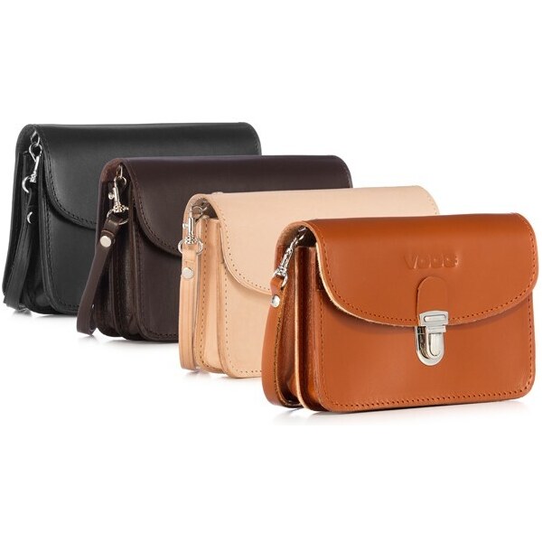 Vooc Kožené vrecko s popruhom Vintage P111 289 37893657