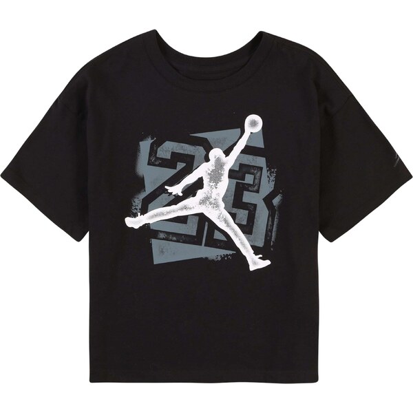 Jordan Tričko sivá / čierna / biela 55752016