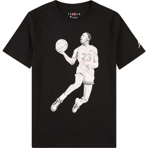 Jordan Tričko AIR svetločervená / čierna / biela 55752098