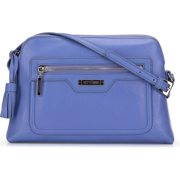 Dámska kožená crossbody kabelka Wittchen so strapcom 29-4E-013-V 66065328