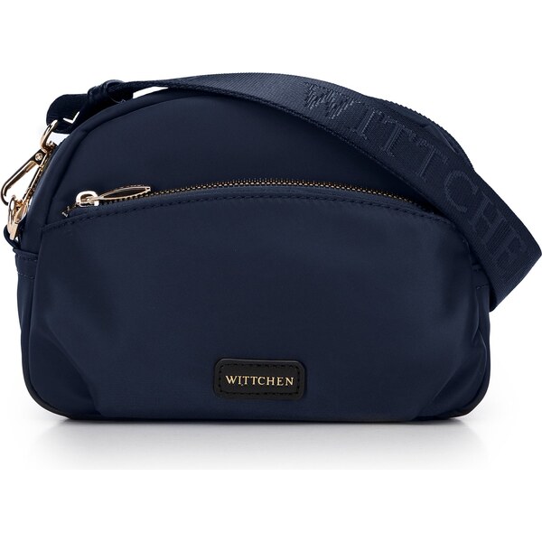 Dámska nylonová crossbody kabelka Wittchen, tmavomodrá 99-4Y-101-7 66065376