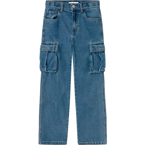 NAME IT Nohavice Ryan modrá denim 55780089