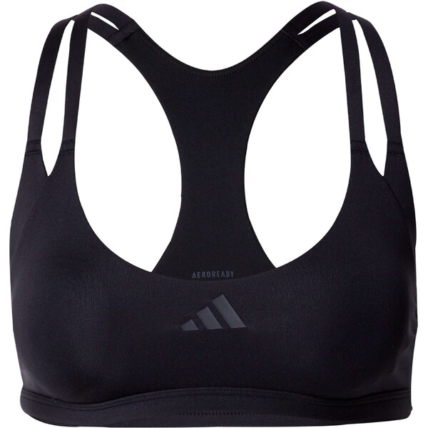 ADIDAS PERFORMANCE Športová podprsenka Aeroimpact Luxe čierna 62772322