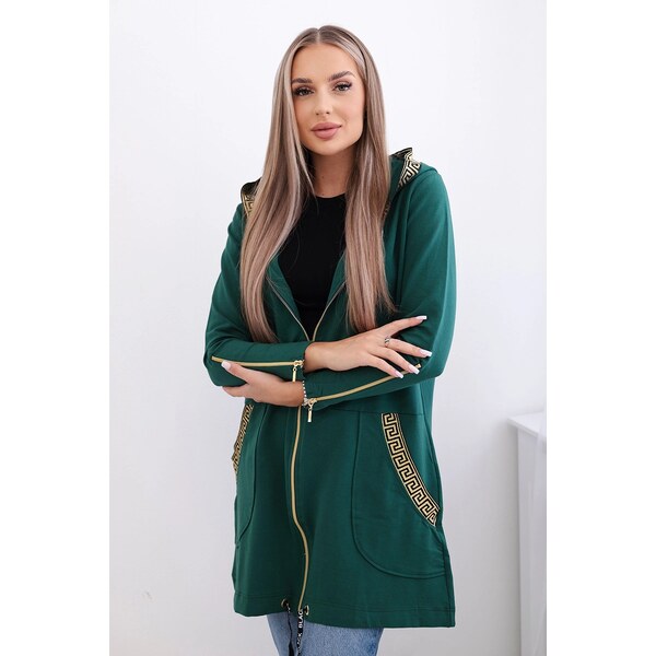 Mikina Yuki s ozdobnou stuhou 64239549