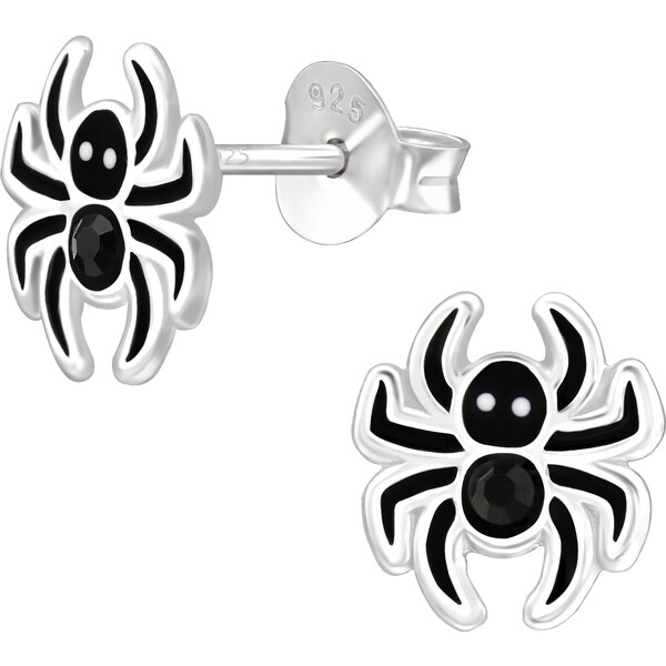 Olivie Strieborné náušnice PAVÚK 9014 55858351