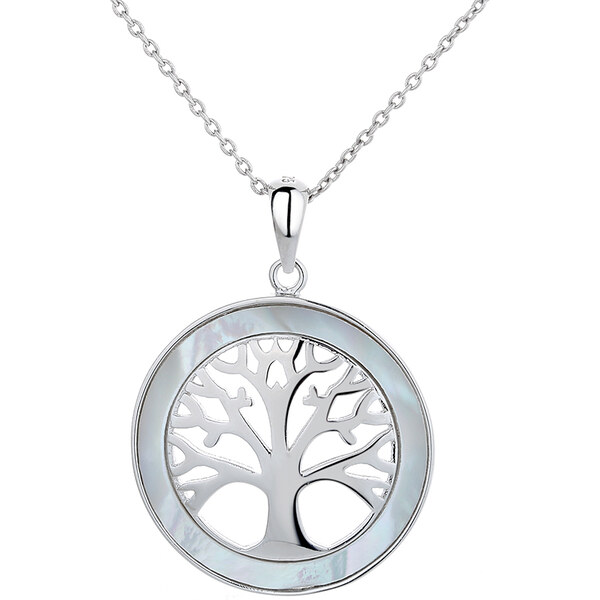 MAJYA Strieborný prívesok s retiazkou EVELINE 11046 64581953