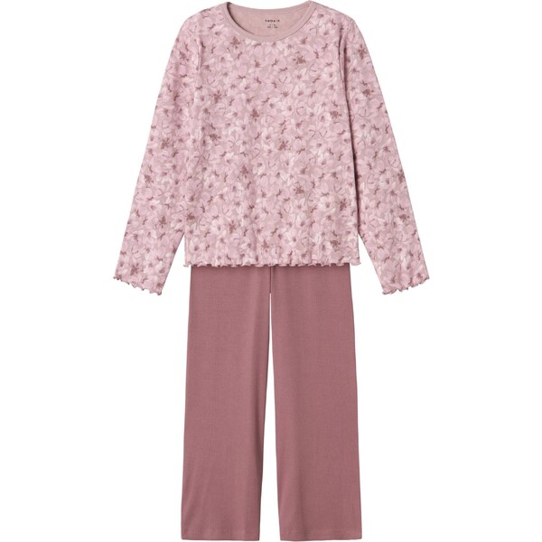 NAME IT Pyžamo svetlofialová / pastelovo fialová / ružová / biela 55251133