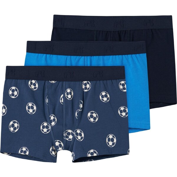 NAME IT Nohavičky námornícka modrá / kráľovská modrá / čierna / biela 55132563