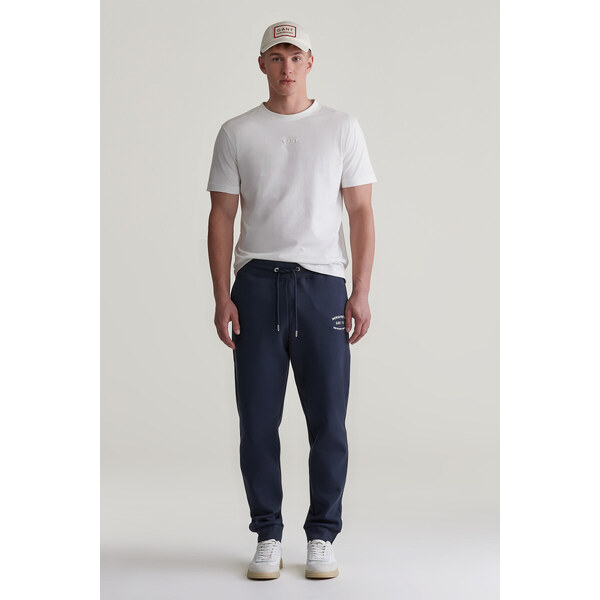 TEPLÁKY GANT SMALL GRAPHIC SWEATPANTS EVENING BLUE 55856986