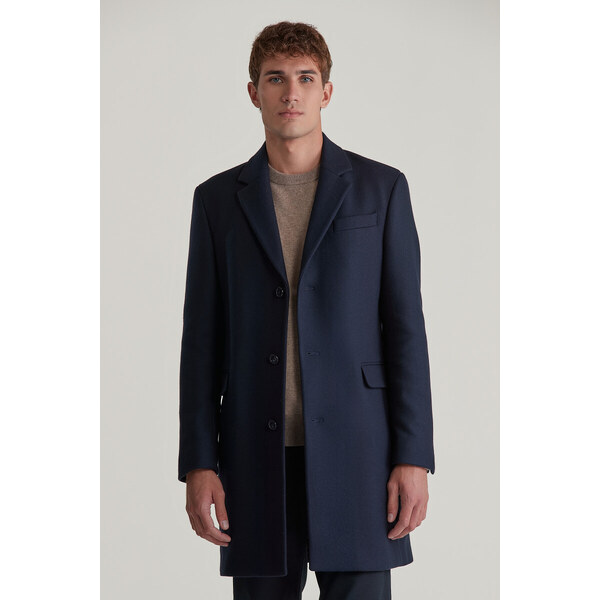 KABÁT GANT CLASSIC WOOL COAT NIGHT BLUE 55857115