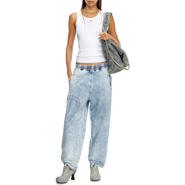 DŽÍNSY DIESEL D-LAB-S2 TRACK SWEAT JEANS 55857791