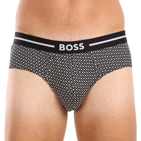 3PACK pánske slipy BOSS viacfarebné (50520164 962) 55892247