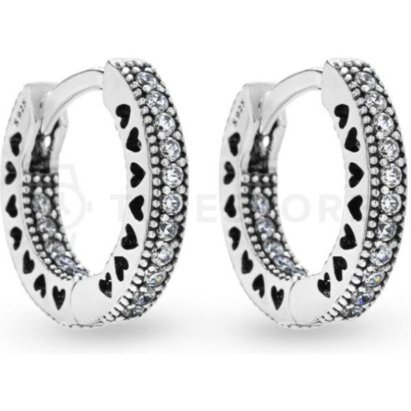 Náušnice Pandora Signature 296317CZ 296317CZ 30204730