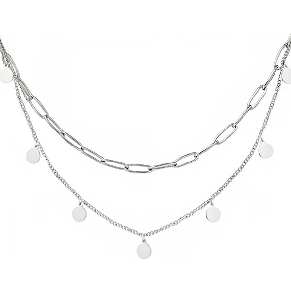 Dámsky náhrdelník z chirurgickej ocele GEORGIA 55898359