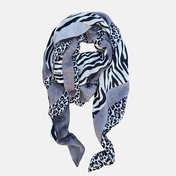 Šedý šátek Guess 55927 55906443