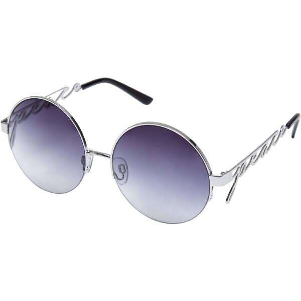 Urban Classics Slnečné okuliare Peace čierna / strieborná 65873171