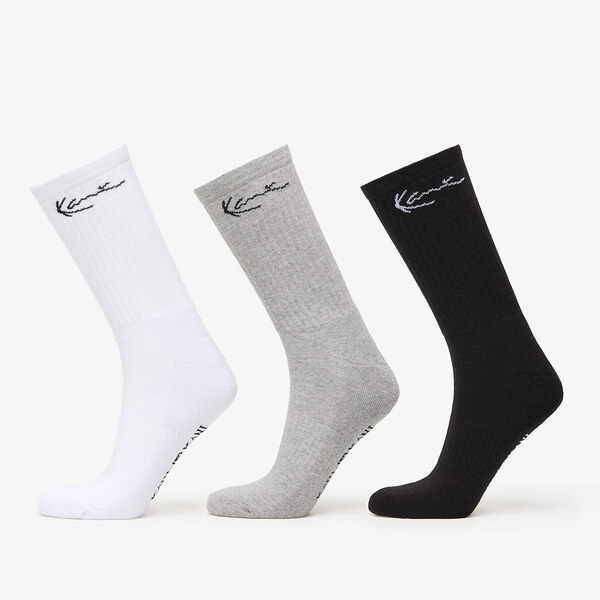 Karl Kani Signature Socks 3-Pack Black/ Grey/ White 39-42 55985003