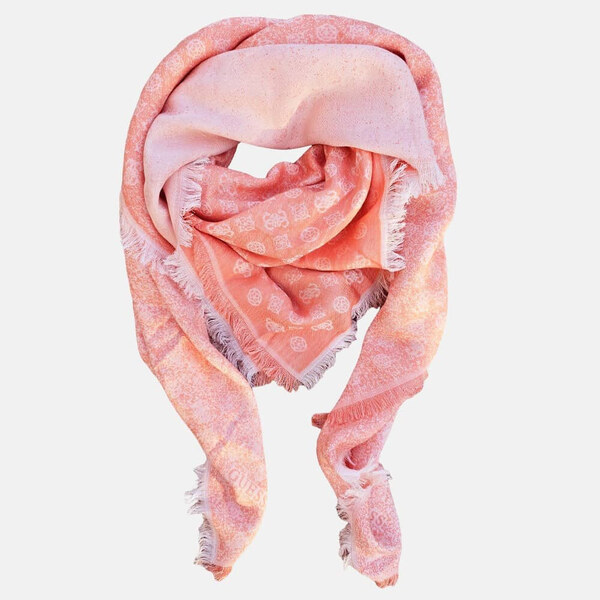 Oranžový šátek Guess 55933 55999561