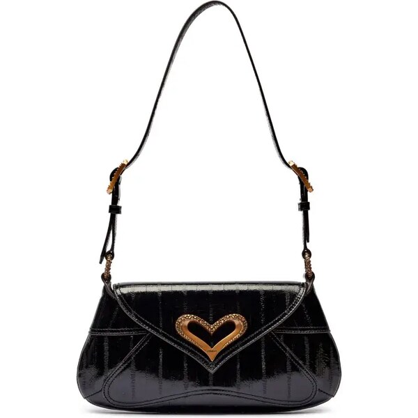 Pinko Kožená kabelka na rameno 56002497