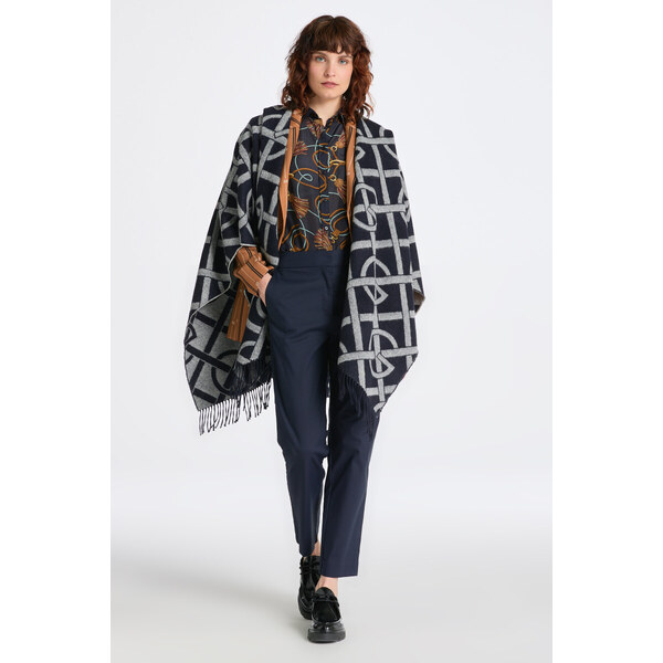 NOHAVICE GANT SLIM SLACK EVENING BLUE 56009008