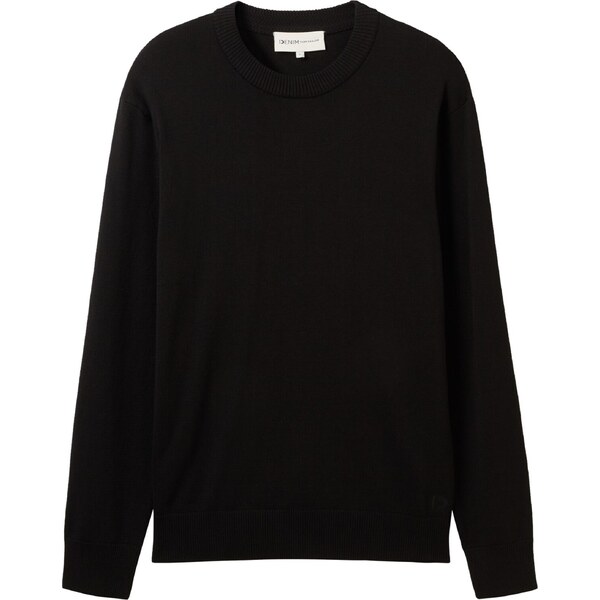 TOM TAILOR DENIM Sveter čierna 61983784