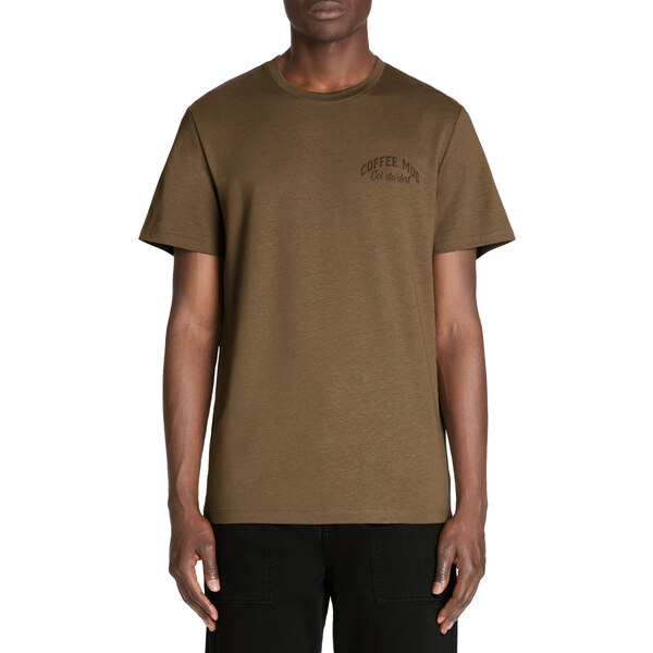 Celio Short Sleeve T-Shirt Jeillu - Mens 56265704