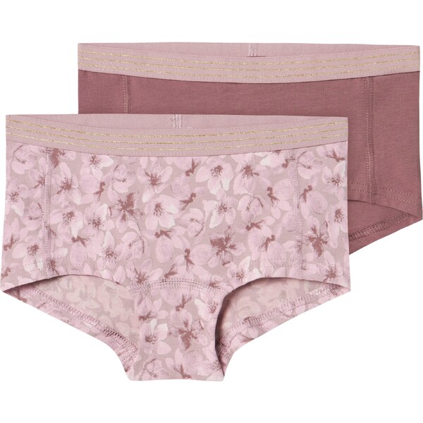 NAME IT Nohavičky zlatá / svetlofialová / rosé / staroružová 55342074