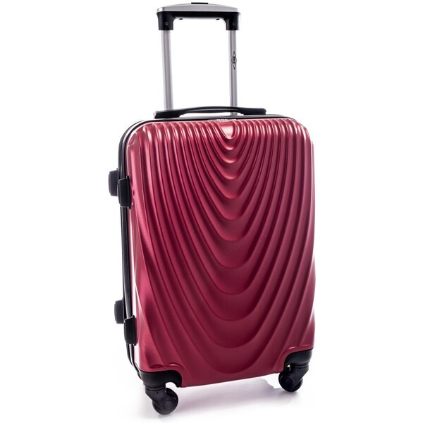 Rogal Tmavočervený Kufor pre deti na kolieskach Kids Motion - veľ. M 36594352