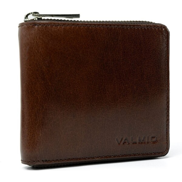 Valmio Kožená Peňaženka so zapínaním na zips 56049334