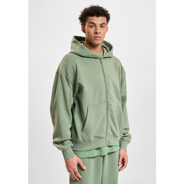 DEF Mens Zip Hoody Green 54144874