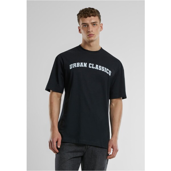 Urban Classics Mens T-shirt UC College Logo black 56049777