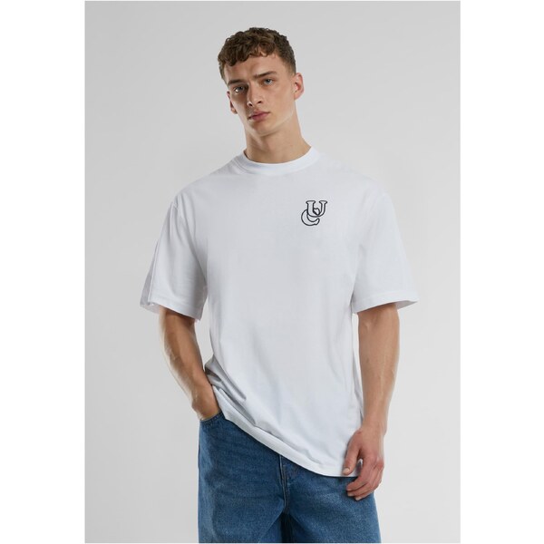 Urban Classics Mens T-shirt UC Shiny Logo white 56049760