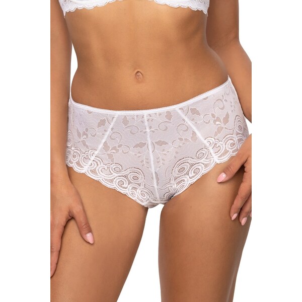 MAT LINGERIE Čipkované nohavičky s vyšším pásom Mat Natalie F-3824/52 56621704