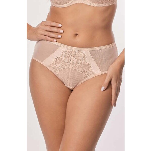 Béžové čipkové nohavičky Mefemi Casilda II 56217560