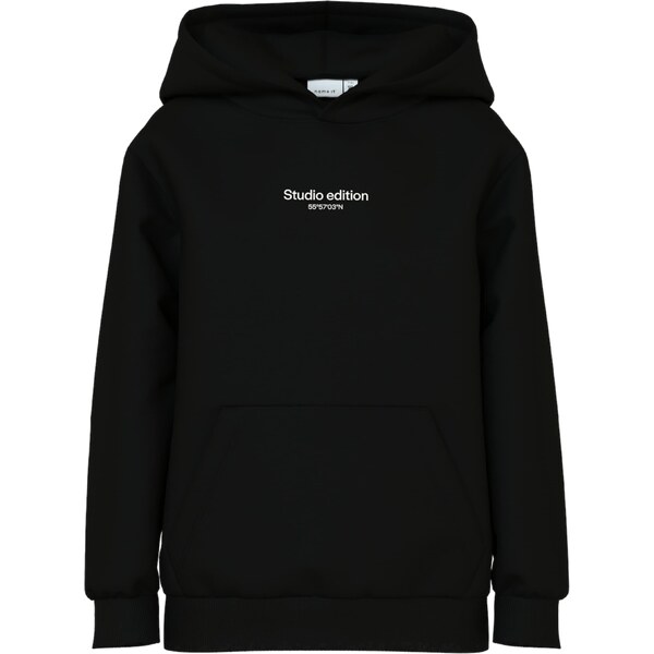 NAME IT Mikina Brody čierna / biela 56954981