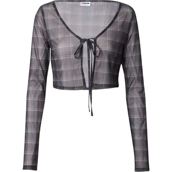 Noisy may Tričko NMLESLEY grafitová / pastelovo zelená 57309811