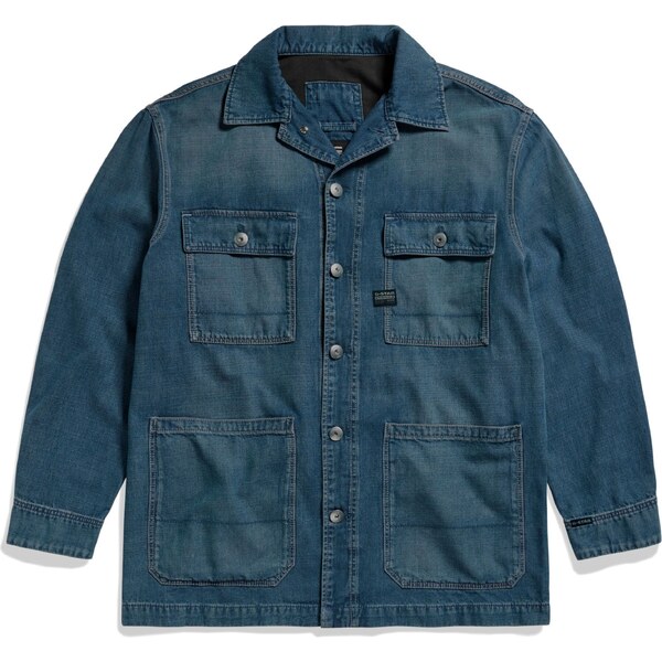 G-STAR Prechodná bunda modrá denim 63211131