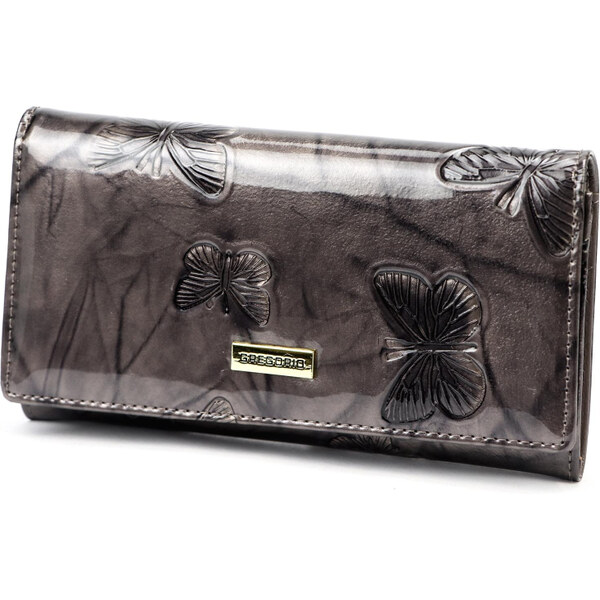 Dámska kožená peňaženka Gregorio sivá KZ52684 62179297