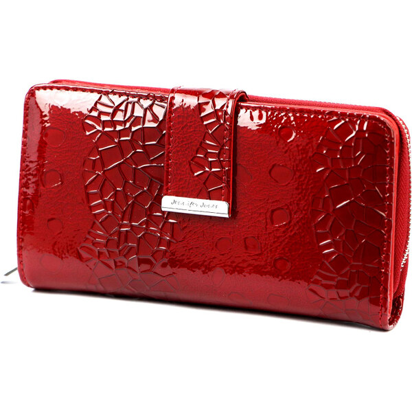 Dámska kožená peňaženka Jennifer Jones červená KZ54503 65766546