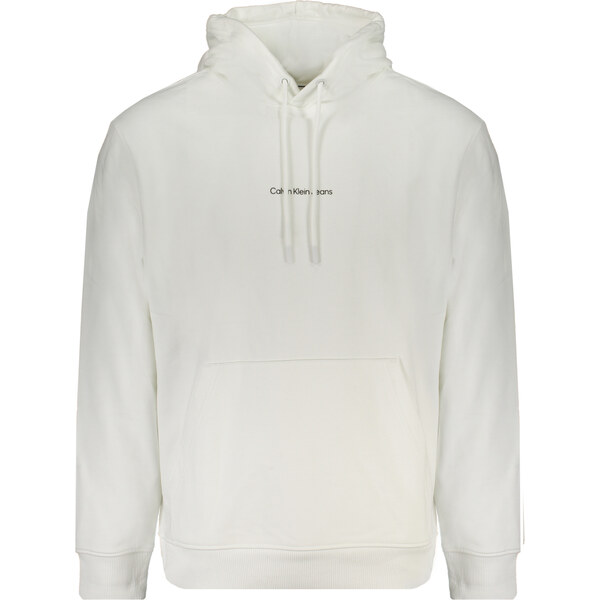 Biela mikina Calvin Klein bez zipsu 64703442