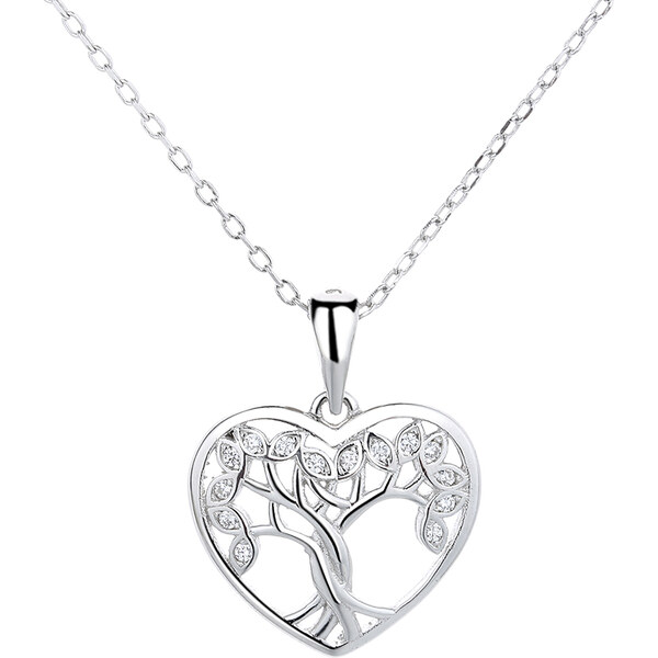 MAJYA Strieborný prívesok s retiazkou SCARLETT 11049 64581951