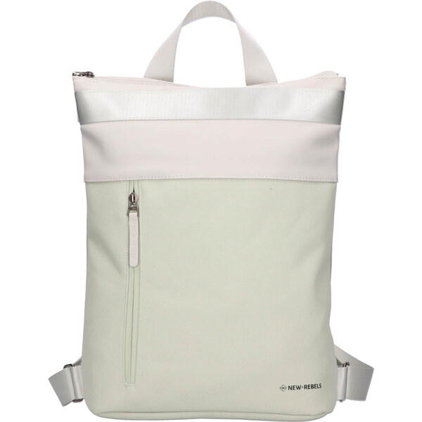 Trendy batoh New Rebels Selma - béžovo-zelená 48227066