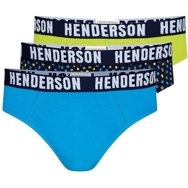 3 PACK pánskych slipov Henderson 42454 Jet 56181467