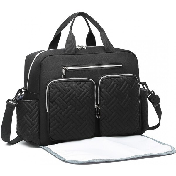 KONO prebaľovacia taška na kočík EQ2411 čierna 62554519