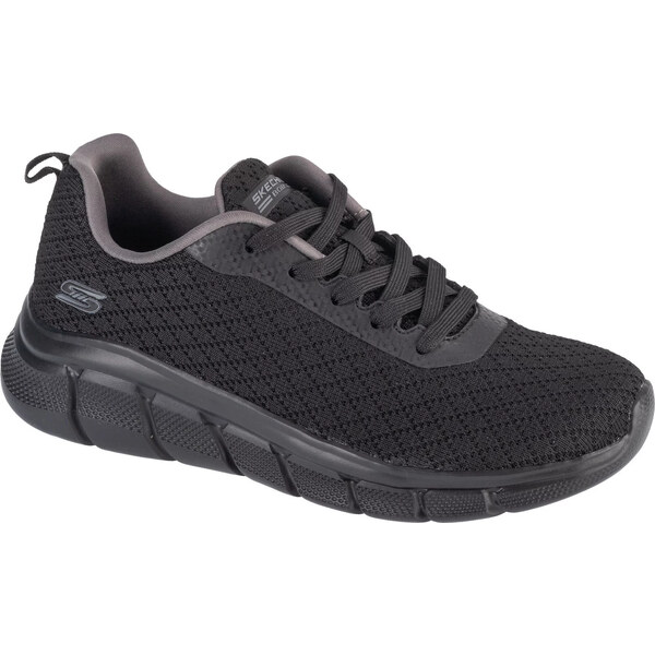 Čierne dámske tenisky Skechers Bobs Sport B Flex - Quick Pivot 117328 56216997