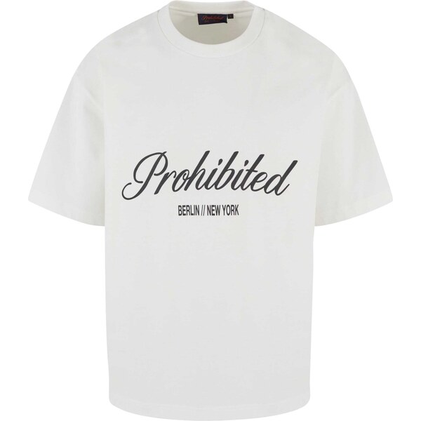 Prohibited Tričko čierna / biela 63146728