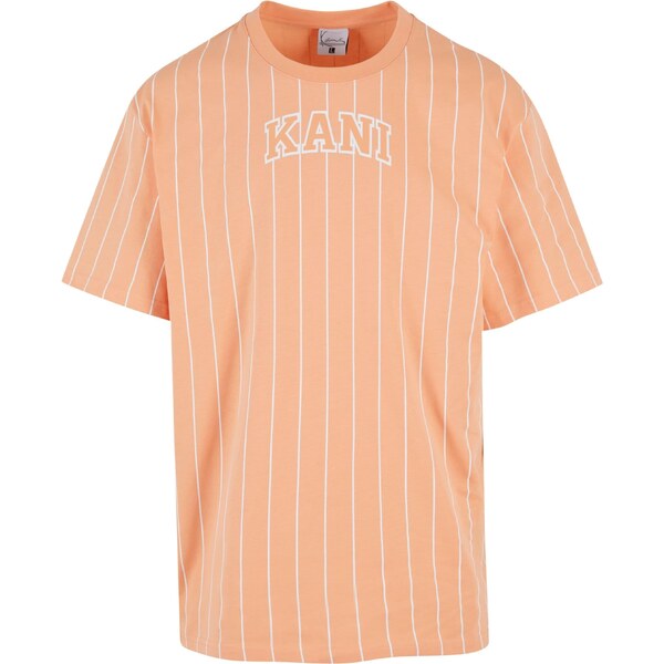 Karl Kani Tričko marhuľová / biela 56269408