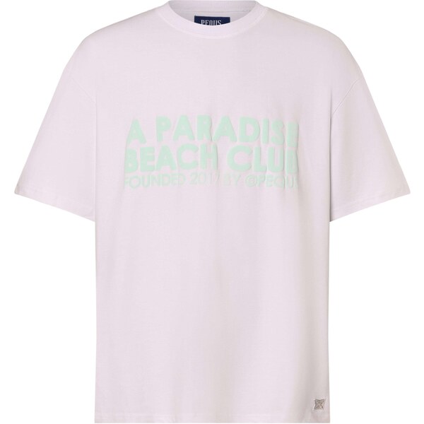 Pequs Tričko mätová / pastelovo fialová 56726812