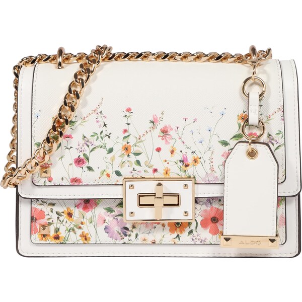 ALDO Taška cez rameno BYWORTH žltá / olivová / ružová / biela 56425518