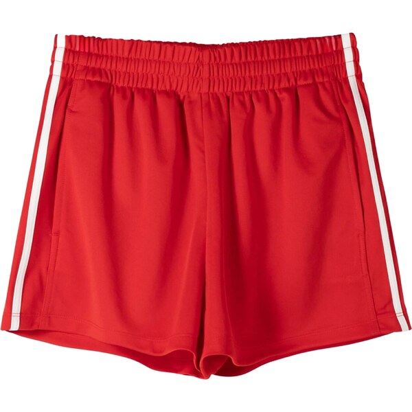 Bershka Nohavice červená / šedobiela 56314225